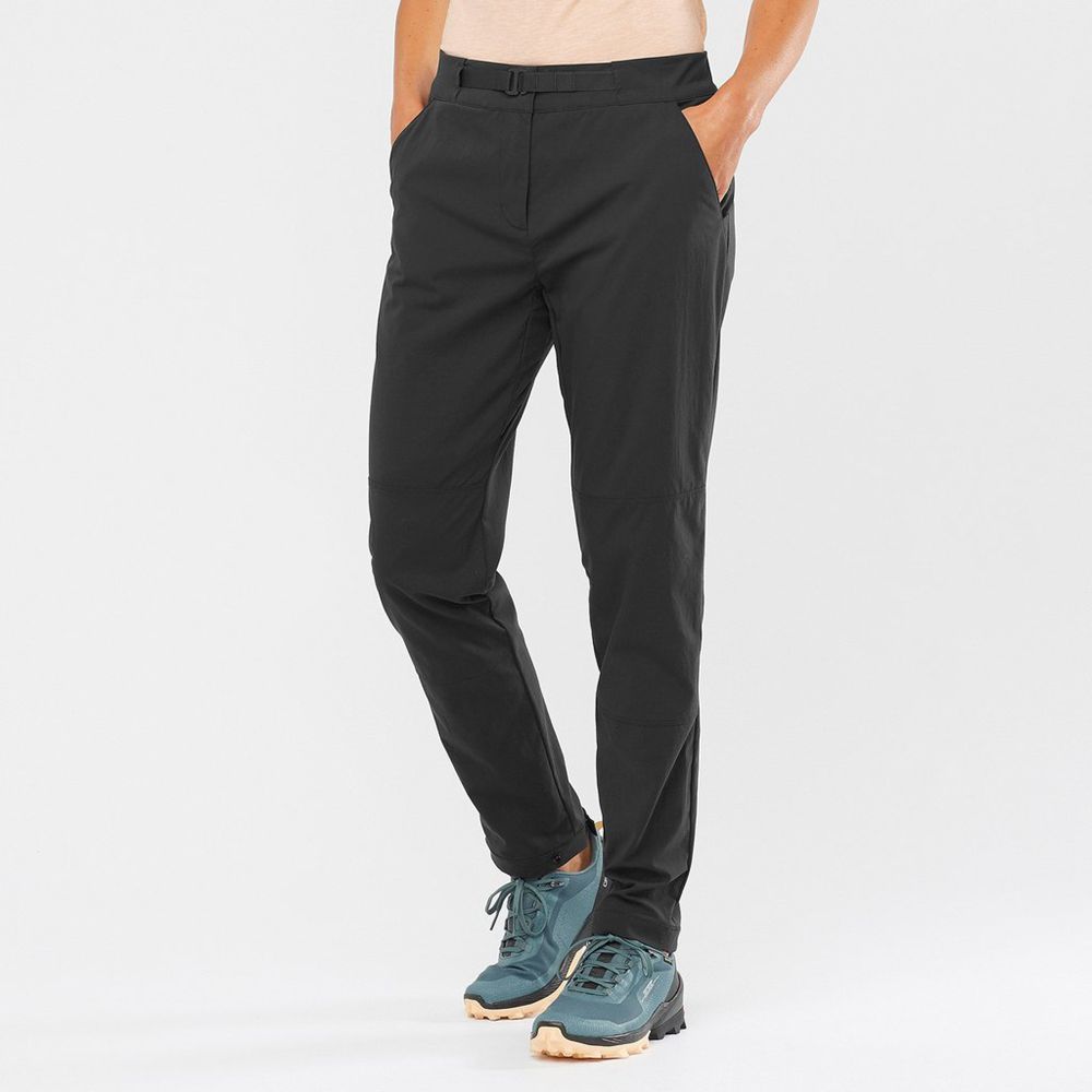 Salomon OUTRACK Pantalones Mujer - Negras - Colombia (48367-SJZF)